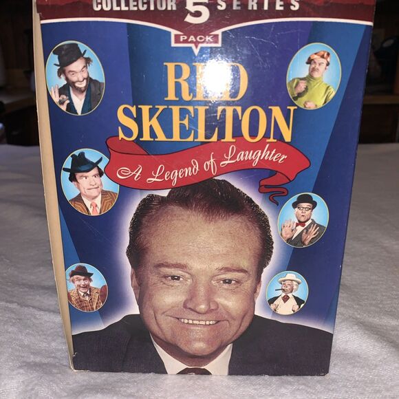 1997 Red Skelton A Legend of Laughter 5 VHS Collector Series Boxed Set Sealed! - Picture 1 of 8